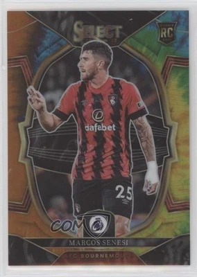 2022 Select Premier League Terrace Tie-Dye Prizm /49 Marcos Senesi #3 Rookie RC - Image 1 of 2
