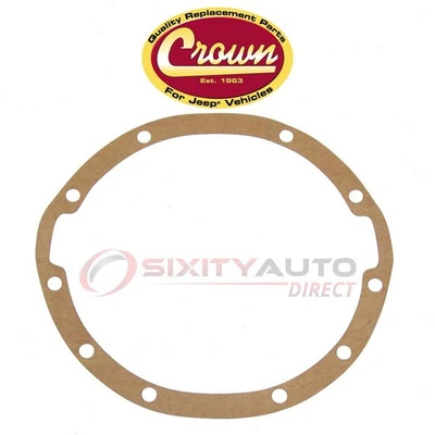 Crown Automotive Rear Differential Gasket for 1946-1947 Jeep Willys - xb Foto 1 de 4