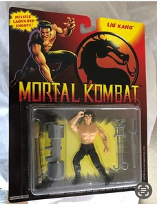 Lanzador de misiles Mortal Kombat Liu Kang dispara de colección 1994 película juguete Hasbro - Imagen 1 de 3