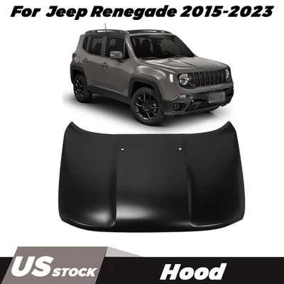 Hood Front Panel for Jeep Renegade 2015-2023  Sport Utility 4-Door STEEL NEW Foto 1 de 4