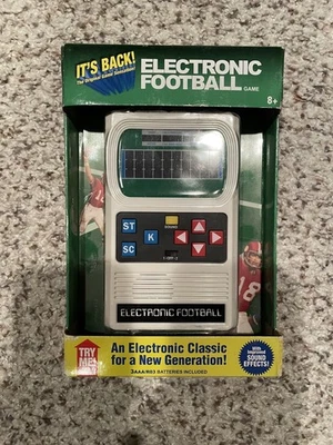 Basic Fun: Electronic Football Handheld Game NEW SEALED RETRO STYLE GAMING - Image 1 of 2