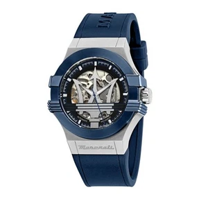 Maserati Potenza – Orologio Uomo Automatico Gomma Blu (R8821108032) - Imagen 1 de 7
