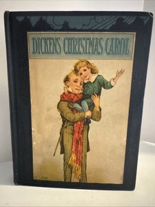 Antique Book~Dickens Christmas Carol~Rare~I.M. Gaugengl&TV Chominski~C.Graham - Imagen 1 de 23