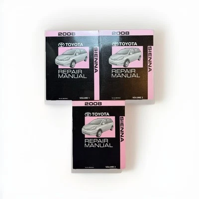 Toyota Sienna 2008 OEM taller servicio reparación manual motor 2GR-FE guía diagnóstico Foto 1 de 4
