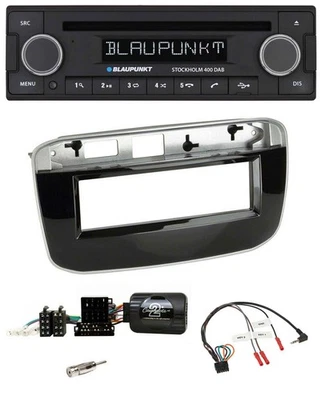 Blaupunkt Lenkrad Bluetooth DAB CD USB Autoradio für Fiat Punto Punto Evo ab 200 - Bild 1 von 4