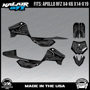 Graphics Kit for Apollo RFZ X4 X5 X6, X14 to X19 Rugged Series - Smoke - Bild 1 von 4
