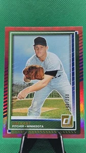 2025 Panini Donruss Jim Kaat RED Foil SP /250 HOF TWINS SP #19 - Picture 1 of 2