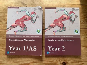 Pearson Edexcel A Level Statistics and Mechanics Year 1 / AS and Year 2 - Picture 1 of 1
