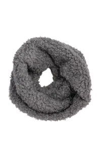 Adrienne Landau Womens Faux Fur Cowl Neck Infinity Scarf Gray Size One Size - Picture 1 of 4