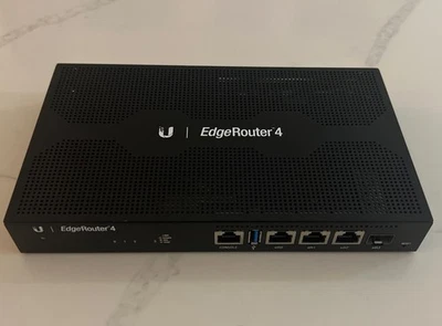 Ubiquiti EdgeRouter 4 wired router Gigabit Ethernet *Firmware Upgrade* - Image 1 of 4