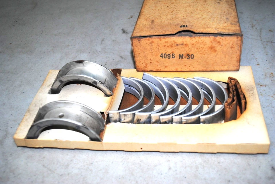 NORS 1961 62 PONTIAC BUICK OLDSMOBILE 4096 M .030 JUEGO DE RODAMIENTOS PRINCIPALES con 215 V8 Foto 1 de 1