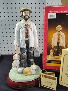 Tierarzt Figur, Emmett Kelly, 8,5", Professional Serie, verpackt - Bild 1 von 24