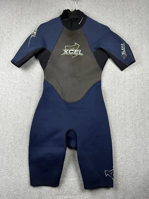 XCEL SLX 2.0 UltraStretch Springsuit Wetsuit Mens Medium Short MS Back Zip Surf - Image 1 of 4