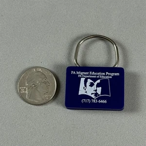 Pennsylvania Migrant Education Program Vintage Pull Ring Schlüsselanhänger Schlüsselring 55521 - Bild 1 von 2