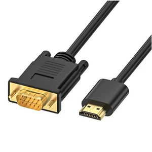 HDMI zu VGA Kabel Set für HD- und PC-Displays - Bild 1 von 1