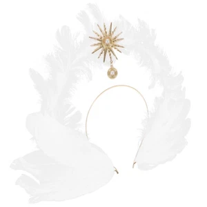 Diadema decorativa de ángel diadema de ángel de Navidad para niños - Imagen 1 de 12