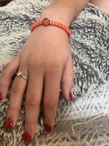 Bead Bracelet (Basketball) - Picture 1 of 2