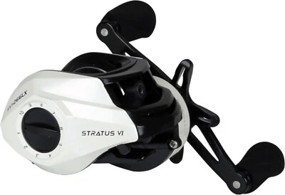 Okuma Stratus VI Baitcast Fishing Reel 6.6:1 Ratio 7 Bearings Left Hand Retrieve