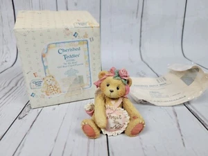Cherished Teddies 103586 "Be My Bow" [Estatuilla de niña oso Cupido] - Imagen 1 de 6