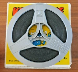 LOVE SPEED AND THRILLS 1915 MACK SENNET 8mm FILM REEL IN WRONG BOX   L796 - Picture 1 of 5