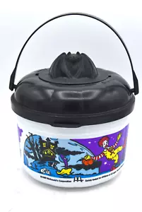 Halloween McDonalds Happy Meal Eimer Eimer Fledermausschneider 1999 Trick R Treat Vintage - Bild 1 von 6