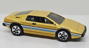 2014 Lotus Esprit S1 Hot Wheels Malaysia Gold With Stripes - FREE SHIPPING  - Picture 1 of 6
