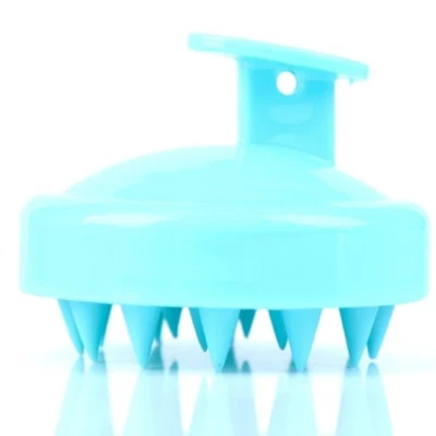 Masajeador de Silicon para Cabello&Cuero Cabelludo Cepillo de Masaje Peine Spa - Image 1 of 4