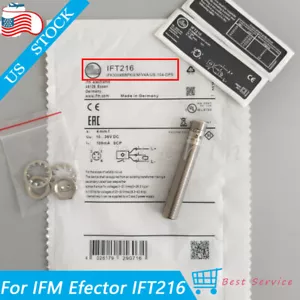 New For IFM Efector IFT216 IFK3004BBPK/M/V4A/US-104-DPS Proximity Switch - Picture 1 of 5