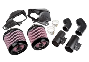 Fits 16-21 Q50 Q60 3.0T Stillen Dual Tube Air Intake System Oiled Filter 402856 - Picture 1 of 6