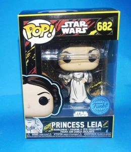 Funko Pop! Star Wars Leia Organa #682 Special edition +p/prot - Picture 1 of 6