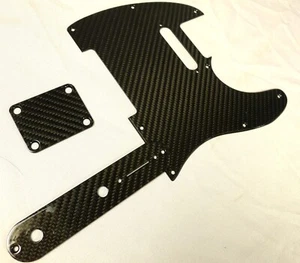 Juego de placas de control de telegolpeador de fibra de carbono brillante envío a EE. UU. - Imagen 1 de 8