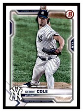 2021 Bowman #65 GERRIT COLE New York Yankees