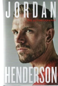 Jordan Henderson SIGNED Autobiography Football Anfield Liverpool Klopp Gerrard - Imagen 1 de 4