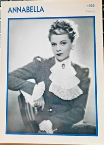 ANNABELLA Portrait de Stars Encyclopédie du Cinéma 1991 - Photo 1/2