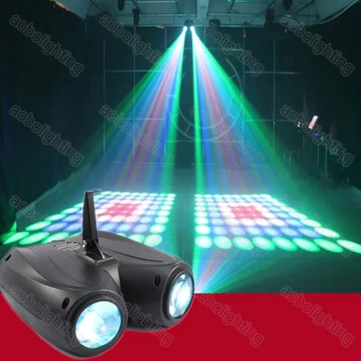 2-Arm RGBW Effect Light 128 LEDs Moonflower dj light effect Disco Stage Party - Image 1 of 4