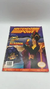 Nintendo Power Magazine Aladdin Dec 1993 Vol. 55 with Poster - Picture 1 of 4