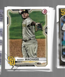 Lote de 20 cartas Manny Machado Padres combinar envío - Imagen 1 de 1
