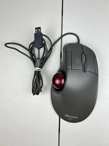 Microsoft Trackball Optical 1.0 Trackball Mouse X05-87475 USB Wired READ - Picture 1 of 10