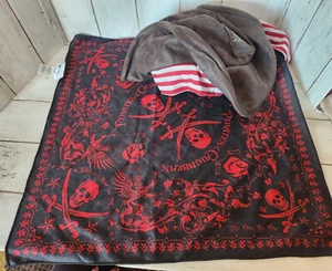 Disney Parks Fluch der Karibik Jack Sparrow Jugend Piratenhut Bandana - Bild 1 von 8