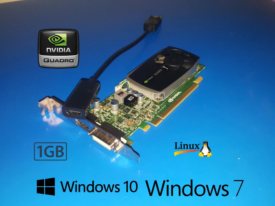 Dell Precision 370 380 390 470 490 530 670 690 1GB QUADRO Video Card + HDMI - Image 1 of 1