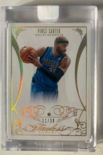 VINCE CARTER 2013-14 PANINI FLAWLESS SINGLE DIAMOND SP # 11/20 ENCASED UNTOUCHED