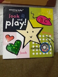 LOOK AND PLAY! (AMAZING BABY) By Amanda Wood & Fiona Macmillan - Hardcover - Picture 1 of 5