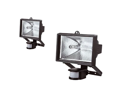 120/400/500W Halogen Floodlight PIR Motion Sensor Light Outdoor Garden Security  - Image 1 of 2