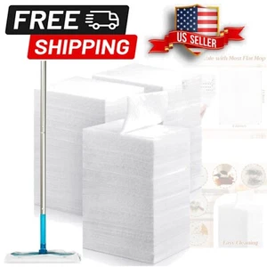 900 Rectangular Dry Mop Refills - Soft Fabric Cloths for Efficient Home Cleaning - Picture 1 of 9