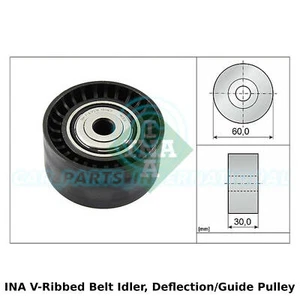 INA V-Ribbed Belt Idler, Deflection/Guide Pulley - 532 0534 10 - EO Quality - Zdjęcie 1 z 3