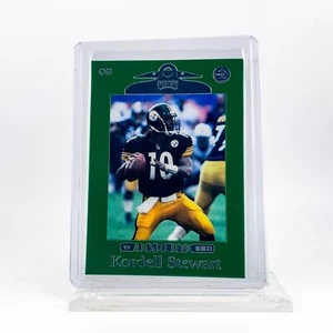 Kordell Stewart - 1999 Playoff SSD - Green Parallel - Pittsburgh Steelers - Picture 1 of 2