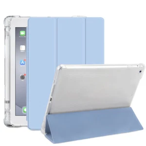 For iPad Pro 11 Air 5/4 10.9 9th 8th 7th Smart Case Stand Cover With Pencil Slot - Picture 1 of 15