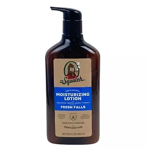 Dr. Squatch Fresh Falls natürliche feuchtigkeitsspendende Lotion Sheabutter für Herren 10 Oz. - Bild 1 von 3