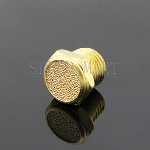 1/8 BSPT Bronze Brass Pneumatic Valve Sound Noise Muffler Silencer SLM-01 - Picture 1 of 1