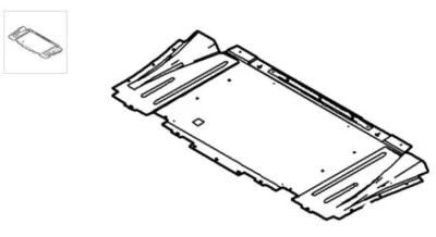 2005 2006 FORD GT GT40 SUPERCAR CARBON FIBER ENGINE UNDERTRAY SHIELD - Image 1 of 4